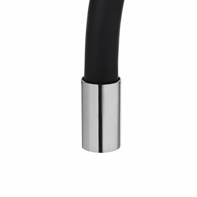 4. PYRAMIS FLESSI schwarze flexible Küchenarmatur 090919638
