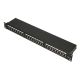 4. Patchpanel Extralink EX.9830 (1U; Kat. 5e; 24xRJ-45)
