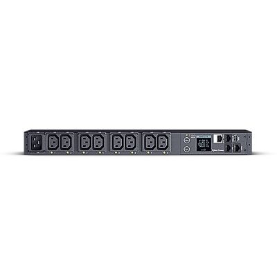 6. CyberPower PDU81005 Stromverteilungseinheit PDU 1U Schwarz 8 Netzwerkbuchse(n)