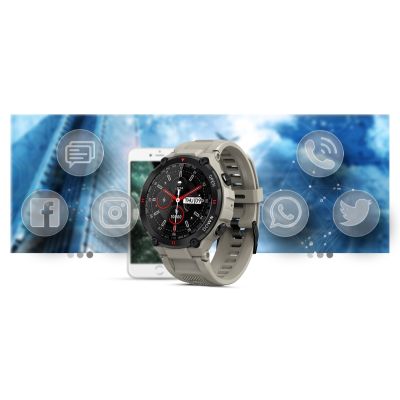 15. GIEWONT Graue GW430-2 Smartwatch
