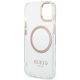 7. Guess GUHMP14SHTRMD iPhone 14 6.1 "Gold / Gold Hartschalenetui Metal Outline Magsafe