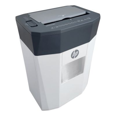 2. HP OneShred Auto 80CC Aktenvernichter HPN281780CCOF-05 Kreuzschnitt 68dB 22cm Weiß
