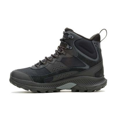 5. Merrell Speed Strike 2 Thermo Mid WP Wanderschuhe – Schwarz