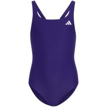 Adidas V-Rücken-Badeanzug für Kinder, lila, KS2955