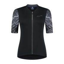 Rogelli LIQUID Damen-T-Shirt, schwarz und grau, Größe L