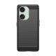 Carbon Case Silikonhülle für OnePlus Ace 2V/OnePlus Nord 3 - schwarz