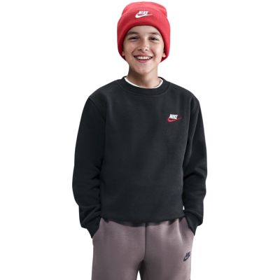Nike Sportswear Club Fleece Kinder-Sweatshirt Schwarz FD3006 012 L