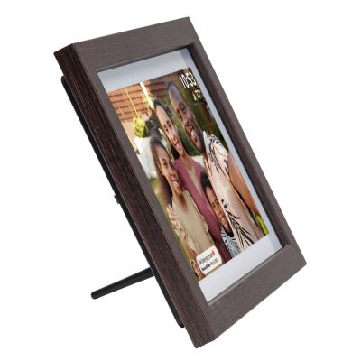 7. Denver PFF-1042DWMK2 Digitaler Bilderrahmen, Holz, 25,6 cm (10,1 Zoll), Touchscreen, WLAN