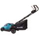 4. Makita DLM330RT Akku-Rasenmäher, Schiebemäher, Schwarz, Blau