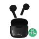 Media Tech MT3589K Kopfhörer (In-Ear; Bluetooth; mit integriertem Mikrofon; schwarz)