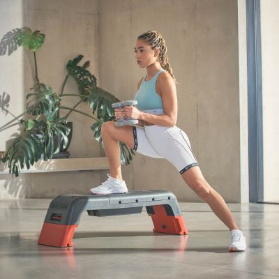 7. Reebok Verstellbarer Step mit Bankfunktion RAP-15170RD