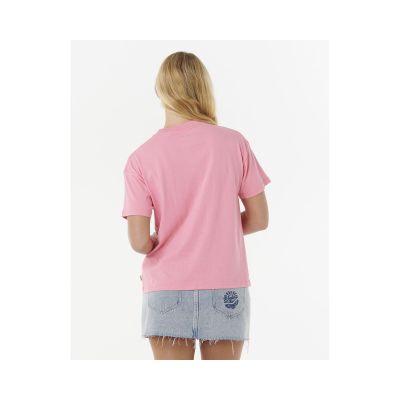2. RIP CURL SURF PUFF RELAXED TEE T-Shirt in Rosa