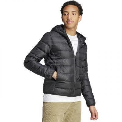 10. Adidas Essentials Light Down Hooded M HZ5723 Jacke