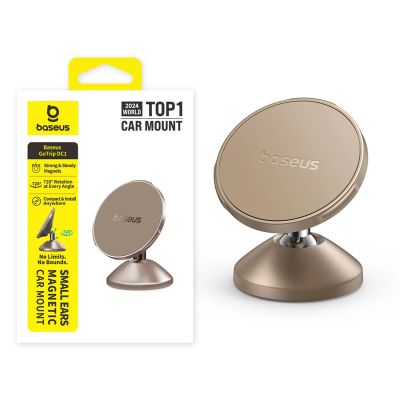 3. Baseus GoTrip DC1 Magnethalterung kompatibel mit MagSafe für Windschutzscheibe/Armaturenbrett – Gold
