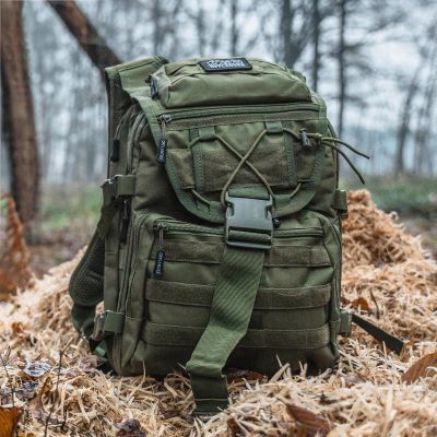 8. Offlander Survival Hiker 35L Rucksack OFF_CACC_35GN