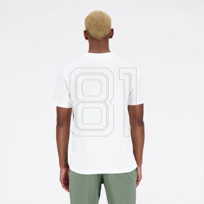 3. New Balance T-Shirt Essentials Reimagined Cott M MT31542WT