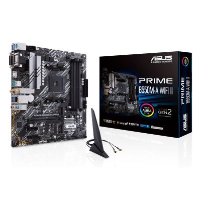 8. ASUS PRIME B550M-A WIFI II Mainboard