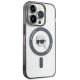 4. Karl Lagerfeld KLHMP15LHKHNOTK Hülle für iPhone 15 Pro – transparent