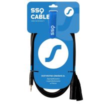 SSQ MIXLR3 – 3,5-mm-Stereo-Klinkenbuchse – 2 x XLR-Stecker