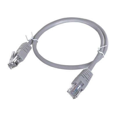 GEMBIRD PP12-0,5M UTP-Kabel (UTP; grau)