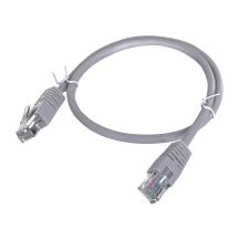GEMBIRD PP12-0,5M UTP-Kabel (UTP; grau)