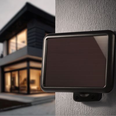 9. MACLEAN Solar-LED-Flutlicht mit Sensor IP44 MCE442