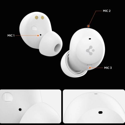 6. Spigen SA2401 ANC Pro Kabellose Kopfhörer - Weiß