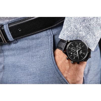 4. Giewont Chronograph Saphir Schwarz Herrenuhr GW6310-A1