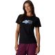 Damen-T-Shirt 4F F3496 Tiefschwarz 4FWAW26TTSHF3496 20S