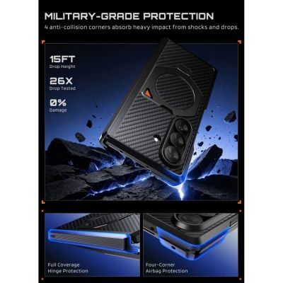 5. Supcase UB Aero MagSafe 2er-Set Schutzhülle für Samsung Galaxy Z Fold 8 Ultra – Schwarz