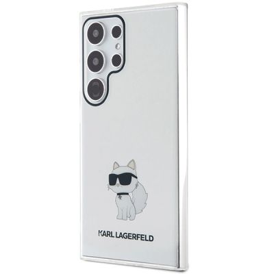 2. Karl Lagerfeld IML Choupette Hülle für Samsung Galaxy S24 Ultra – transparent