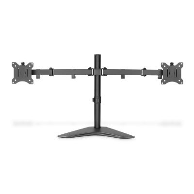 28. DIGITUS DOPPEL-TISCHSTÄNDER 2XLCD MAX. 32" MAX. 2X 8KG NEIGUNGS- UND DREHBAR SCHNELLVERSCHLUSS DA-90401