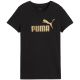 12. Puma Ess Metallic Nr. 1 Logo T-Shirt W 631536 51