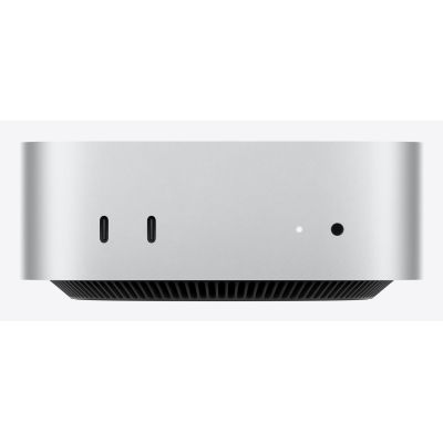 Apple Mac mini mit M6 Chip, 12-Core-CPU und 12-Core-GPU, 16 GB, 256 GB SSD, Silber