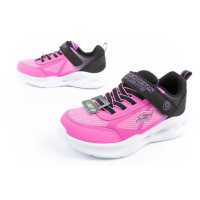 8. Skechers S Lights Mädchen Sportschuhe für Kinder bequeme LED