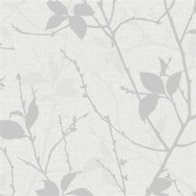 TAPETE 122433 BELLE WEISS/SILBER