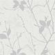 TAPETE 122433 BELLE WEISS/SILBER