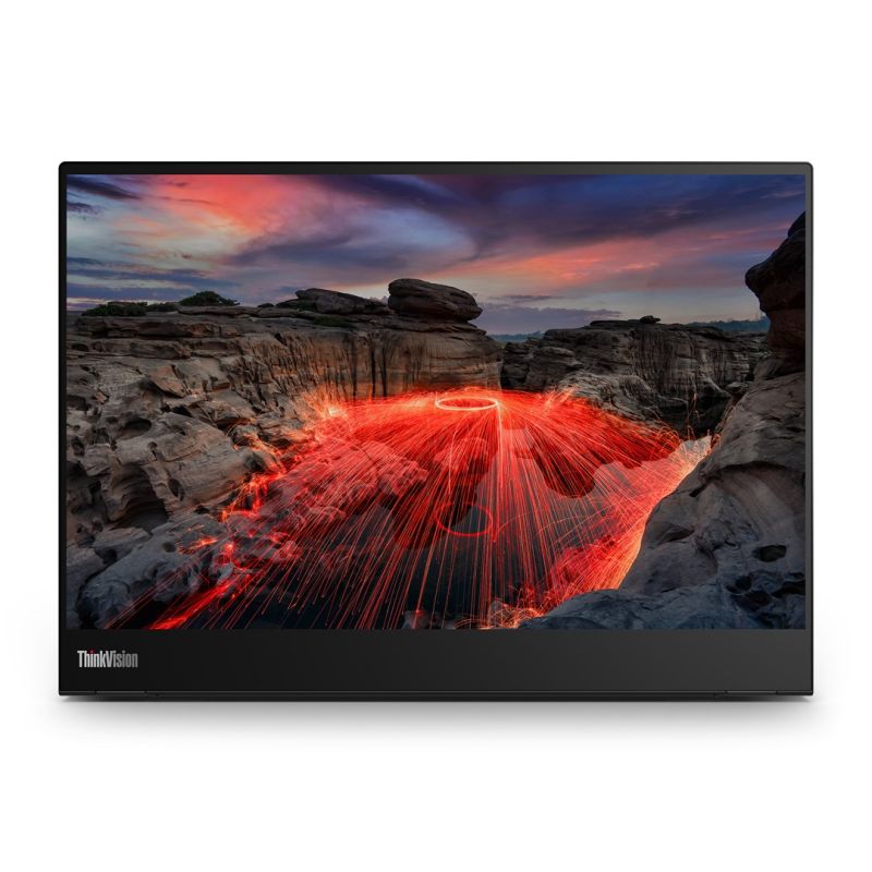 Lenovo ThinkVision M14t G2 14i 14,0" Touch 2440 x 1440 60 Hz 300 Nits USB Raven Black