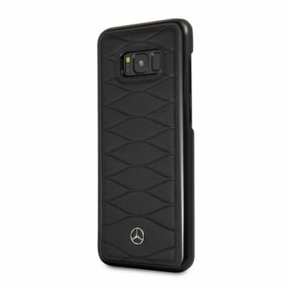 Mercedes Pattern Line Hülle für Samsung Galaxy S8 Plus - Schwarz
