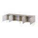 2. ISLA TV-Schrank 200x40x60 Kaschmir matt