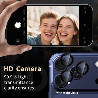 3. Tech-Protect Camring Fit+ Kameraabdeckung für iPhone 14 Pro / Max / 15 Pro / Max / 16 Pro / Max / 17 Pro / Max – Silber