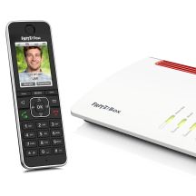 FRITZ!Fon C6 DECT-Telefon Anrufername und -identifizierung Schwarz