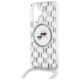 5. Karl Lagerfeld IML Crossbody Monogram Karl & Choupette Head MagSafe Hülle für iPhone 16 - Transparent