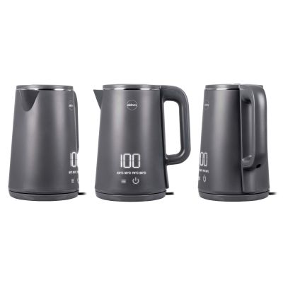 5. ELDOM Akku-Wasserkocher C515S ORRA 1,8 l 2000 W, Grau, 5 Programme 45, 55, 70, 85, 100 °C, Temperaturhaltefunktion