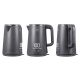 5. ELDOM Akku-Wasserkocher C515S ORRA 1,8 l 2000 W, Grau, 5 Programme 45, 55, 70, 85, 100 °C, Temperaturhaltefunktion