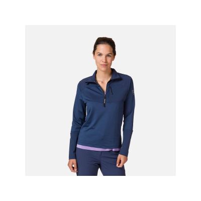 3. Rossignol W Skpr 1/2 Zip Sweatshirt Marineblau