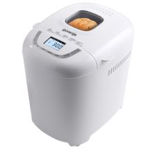 Gorenje Brotbackautomat BM910WII, Leistung 550 W, 15 Programme, LCD-Display, Weiß