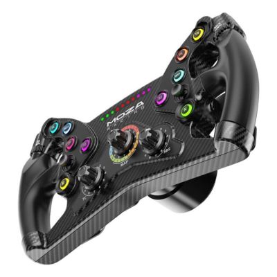 5. Moza Racing RS047 Gamecontroller Schwarzes PC-Lenkrad