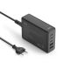 3. Hama 00201978 Mobiles Ladegerät für Laptop, Powerbank, Smartphone, Tablet, Schwarz, Wechselstrom-Schnellladefunktion, intern