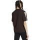 3. adidas Essentials Damen-T-Shirt mit 3 Streifen im Boyfriend-Stil, Dunkelbraun, KX0794